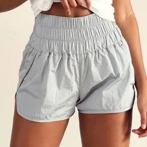 FP Movement by Free People Light Gray Athletic Shorts